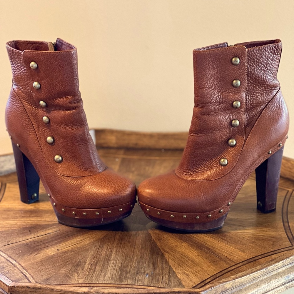 UGG Mid Cosima Boot Chestnut Leather